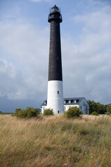 Saaremaa island landmark lighthouse. Estonia.