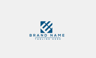 Logo design letter EM . Elegant modern. Vector template.