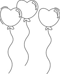 balloon clipart illustration 