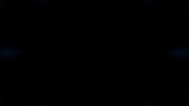Hypnotic strobe background. Led laser neon lights flickering. Strong crazy moving shapes. Music show opener video