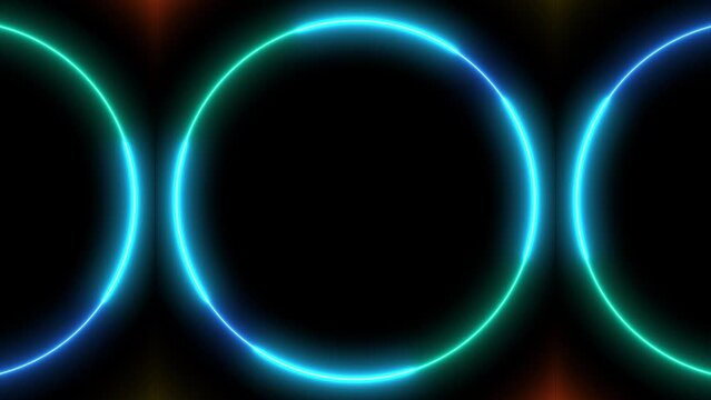 Hypnotic strobe background. Led laser neon lights flickering. Strong crazy moving shapes. Music show opener video