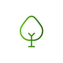 tree vector for website symbol icon presentation