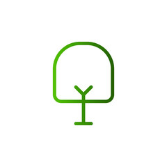 tree vector for website symbol icon presentation