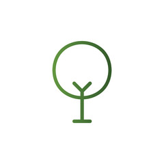 tree vector for website symbol icon presentation