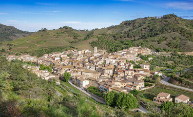 Fototapeta na wymiar Views of Porrera village in Priorat area, Catalonia, Spain