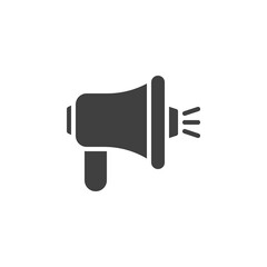Promotion, megaphone vector icon