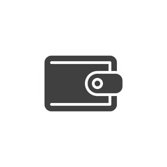 Money wallet vector icon