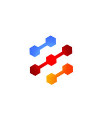 Letter E IT Logo design