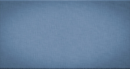 Blue natural cotton linen textile texture background