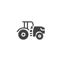 Tractor vector icon