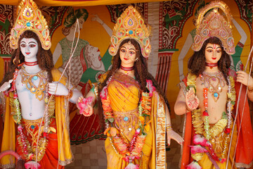 Rama, Sita and Rama again