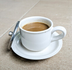 cup of cappuccino