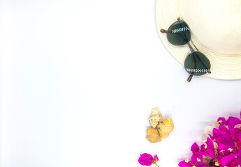 glass of champagne with flowers