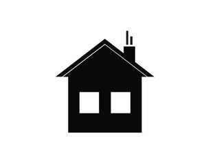 Vector flat icon house (home)