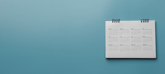 Embroidered red pins on a calendar event Planner calendar,clock to set timetable organize...