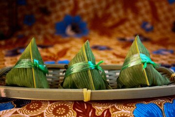 Zongzi - Dragon Boat Festival alkaline Chinese rice dumpling