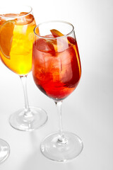 Spritz fruit cocktails