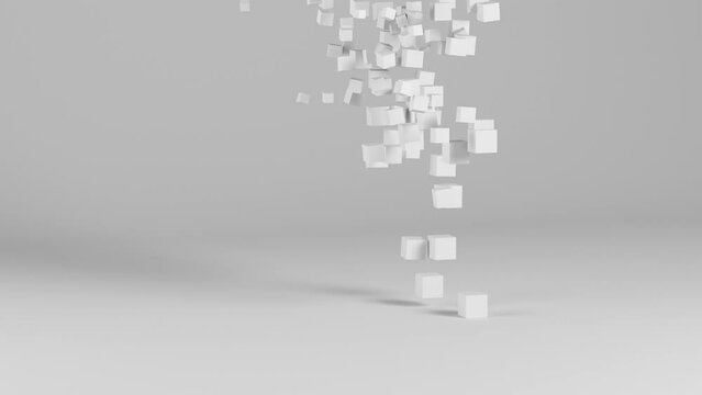 White Hypercube Loop