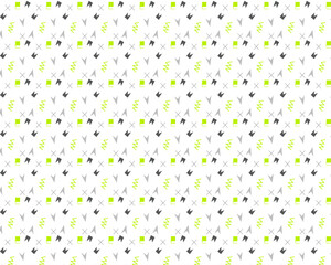 Bauhaus geometric pattern abstract background, vector circle, triangle and square lines colorful art design