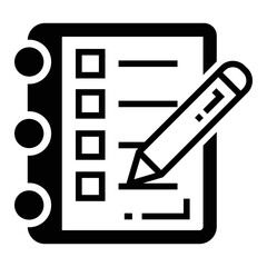 Items, list, checklist icon