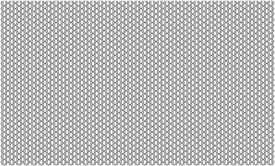 Black oval chain links abstract background vector pattern