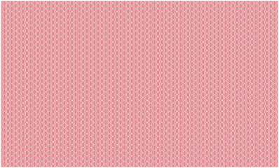 Pink oval chain links abstract background vector pattern