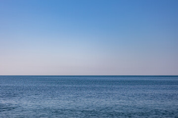 blue sky and sea
