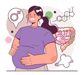 Flatulence, passing gas from the digestive system. Air outlet through