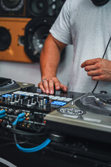 Obraz premium dj music