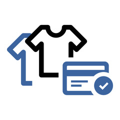 Online, buy, pay icon