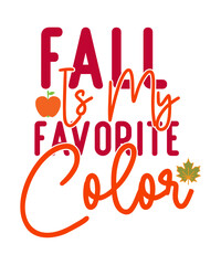 Fototapeta premium FALL SVG CUT FILE DESIGN