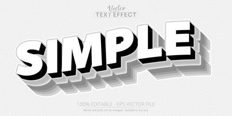 Vector minimalistic text effect, 3D bold line style modern typography for decoration, t shirt, book, card,poster, banner, logo, printing on fabric, industrial. Trendy typeface. Cool alphabet. 