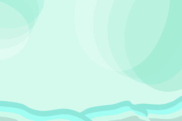 blue-green abstract background design with sea waves 