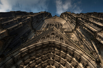 Westportal des Kölner Doms, Köln, Deutschland © Norbert Frommelt