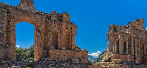 Ancient theater in Taormina