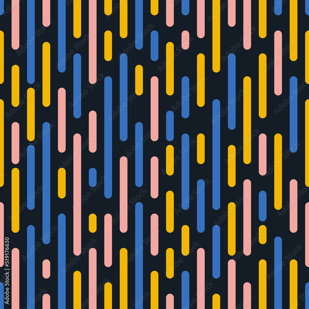 Aufkleber seamless pattern with colorful lines. abstract vector background