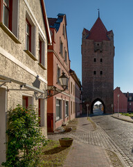 Barth an old town on the Bodden in Germany - obrazy, fototapety, plakaty