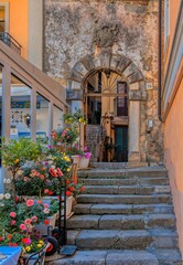 old street in Taormina