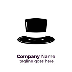 magic hat simple professional logo vector design illustration template