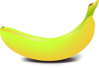 Banana 3d illustration
