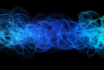 背景素材_ウェーブ_水色