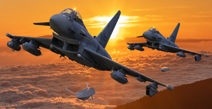 Eurofighter Typhoon .The world's most advanced combat aircraft