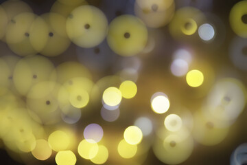 Blurred bokeh background. Abstract bokeh circles on background for layer overlay.
