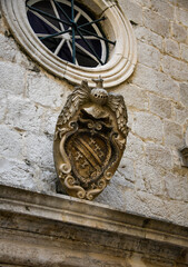 Church carving in Dubrovnik
