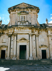 Fototapeta na wymiar St. Blaise's Church in Dubrovnik