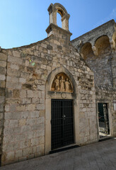 Fototapeta na wymiar Stone church in Dubrovnik