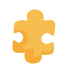 puzzle icon isolated