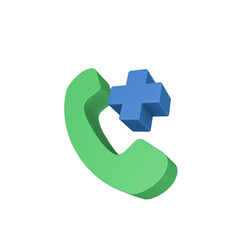 3D Render Medical Icon