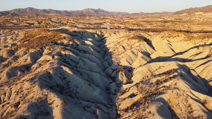 Désert d'Abanilla région de Murcie, Espagne