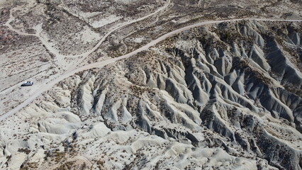 Désert d'Abanilla région de Murcie, Espagne
